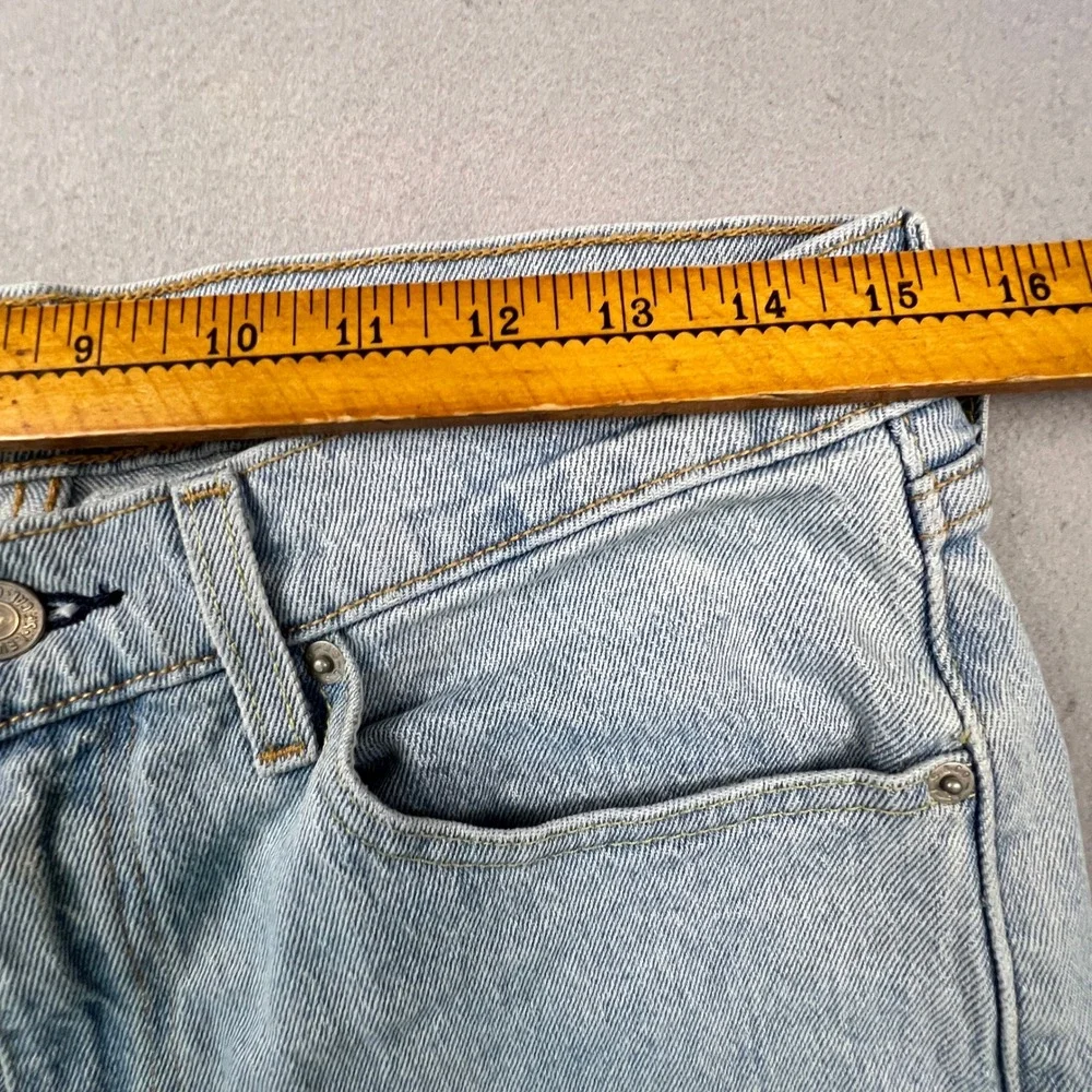 Levi's 505 Regular Fit Jeans Mens 32x30 Light Wash Denim Straight Leg Casual